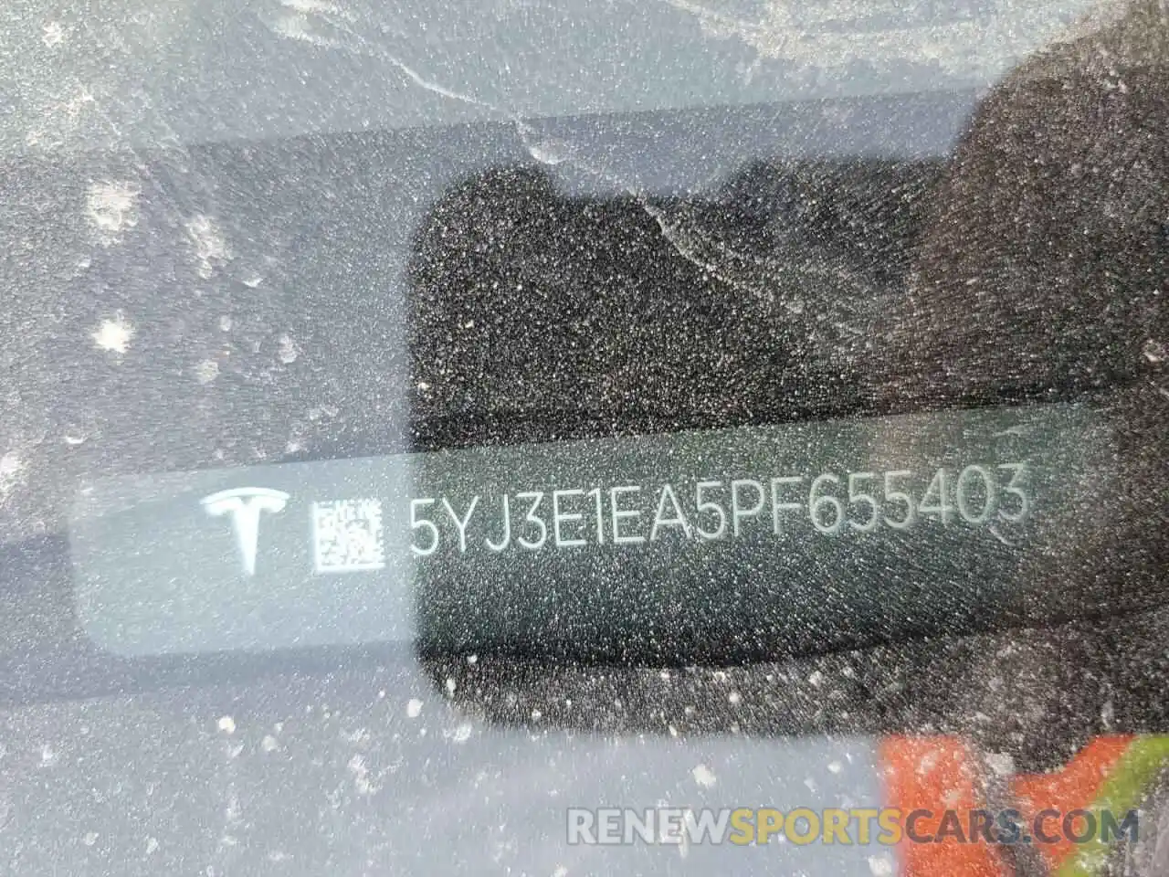 12 Photograph of a damaged car 5YJ3E1EA5PF655403 TESLA MODEL 3 2023