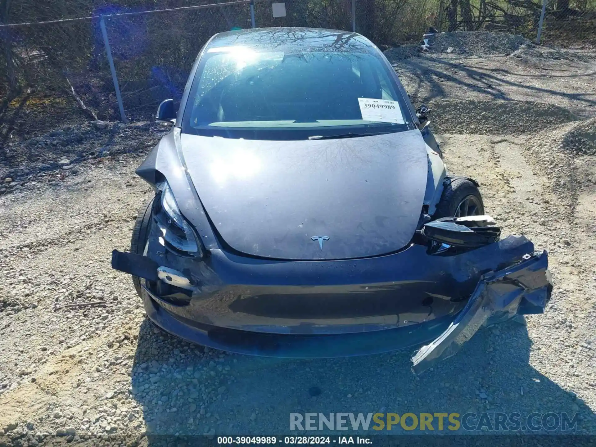 11 Photograph of a damaged car 5YJ3E1EA5PF686831 TESLA MODEL 3 2023