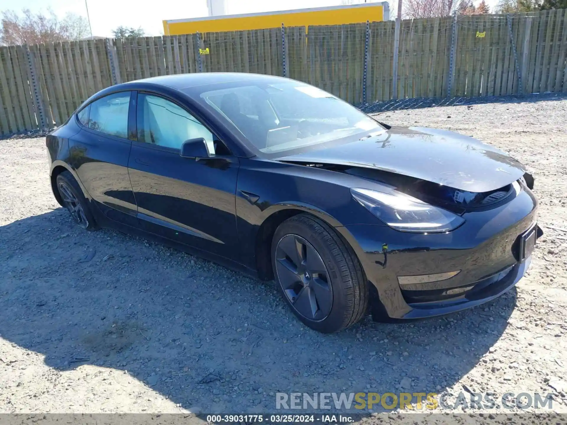 1 Photograph of a damaged car 5YJ3E1EA6PF382617 TESLA MODEL 3 2023