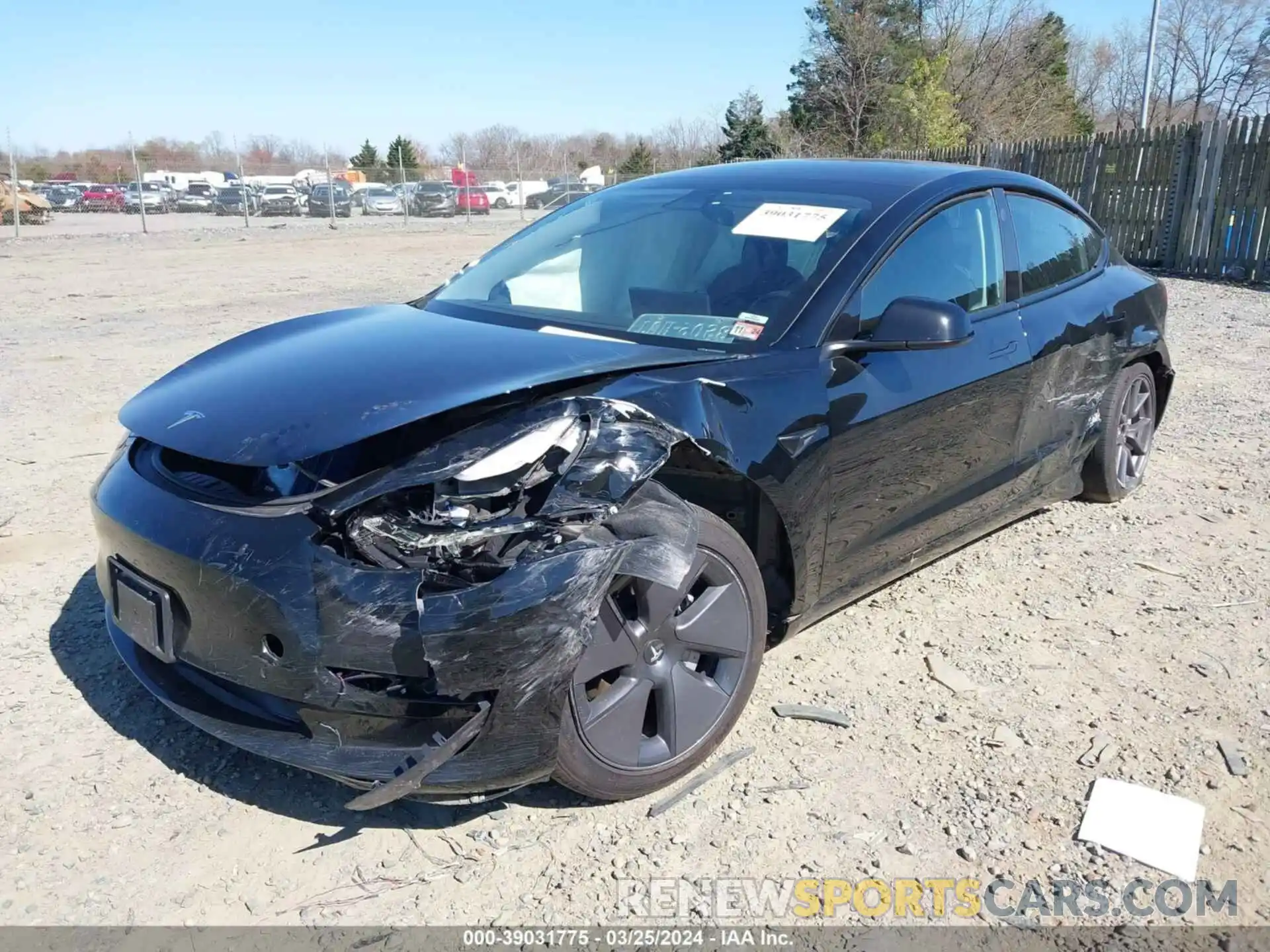 2 Photograph of a damaged car 5YJ3E1EA6PF382617 TESLA MODEL 3 2023