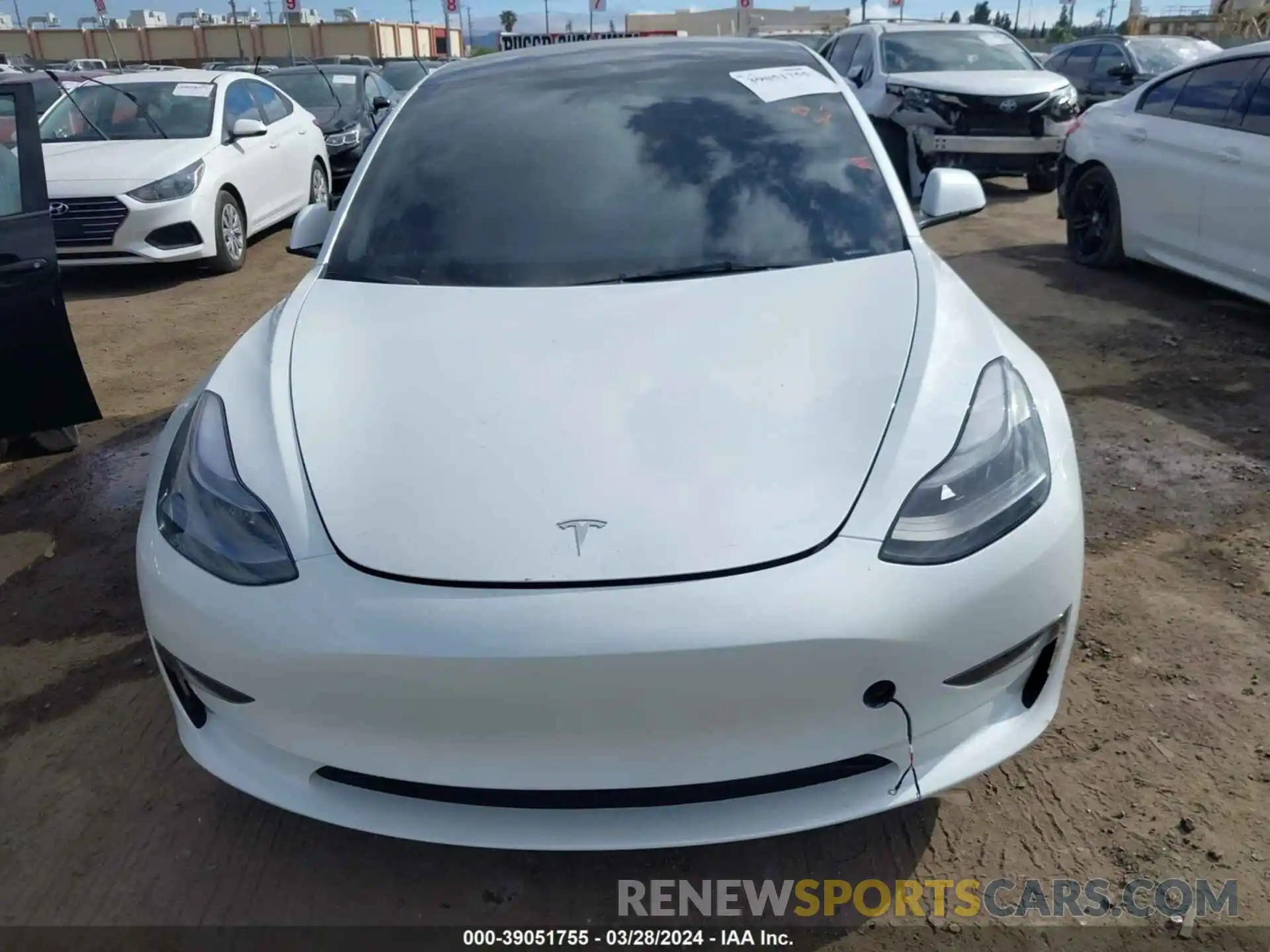 12 Photograph of a damaged car 5YJ3E1EA6PF417107 TESLA MODEL 3 2023