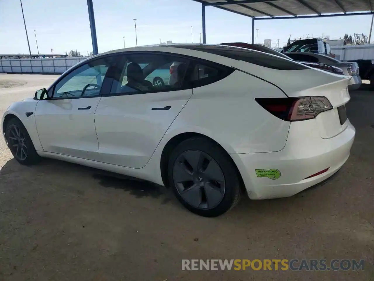 2 Фотография поврежденного автомобиля 5YJ3E1EA6PF449572 TESLA MODEL 3 2023