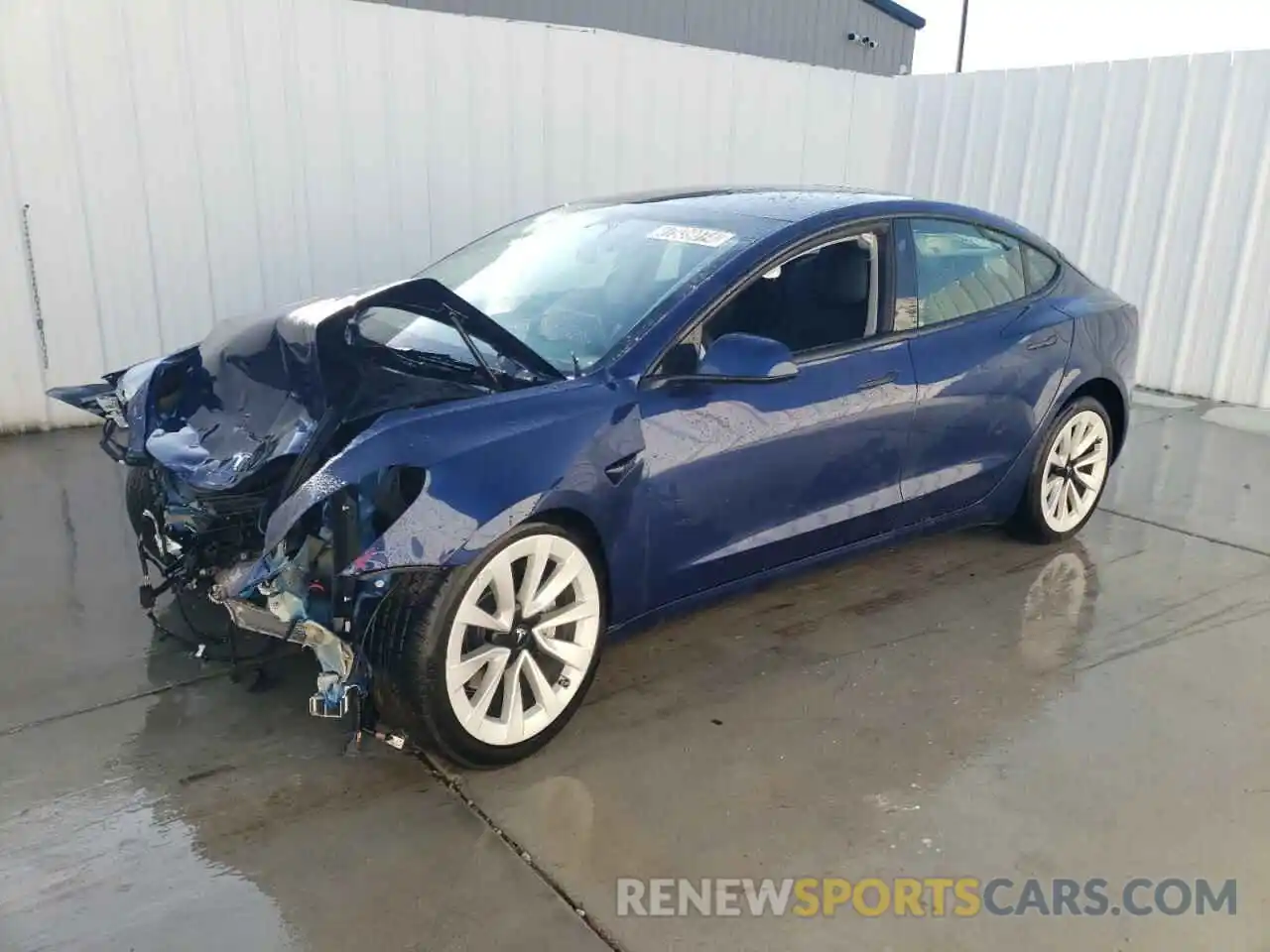 1 Photograph of a damaged car 5YJ3E1EA6PF450740 TESLA MODEL 3 2023