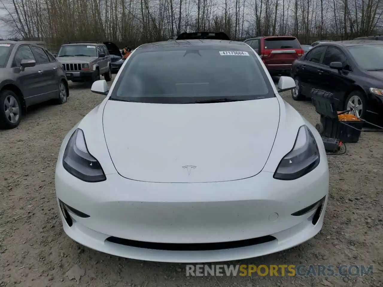 5 Фотография поврежденного автомобиля 5YJ3E1EA6PF473922 TESLA MODEL 3 2023