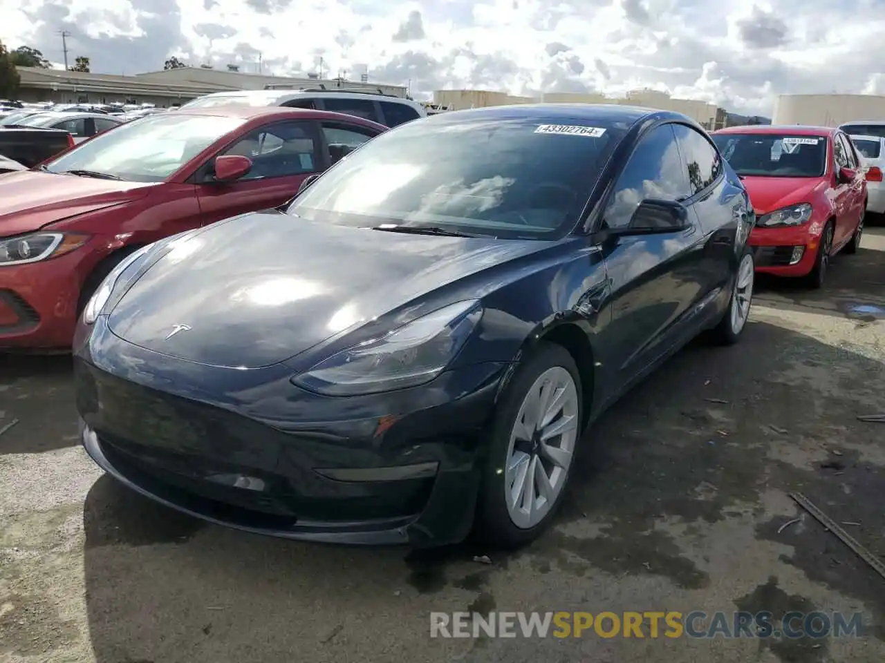 1 Photograph of a damaged car 5YJ3E1EA6PF490431 TESLA MODEL 3 2023