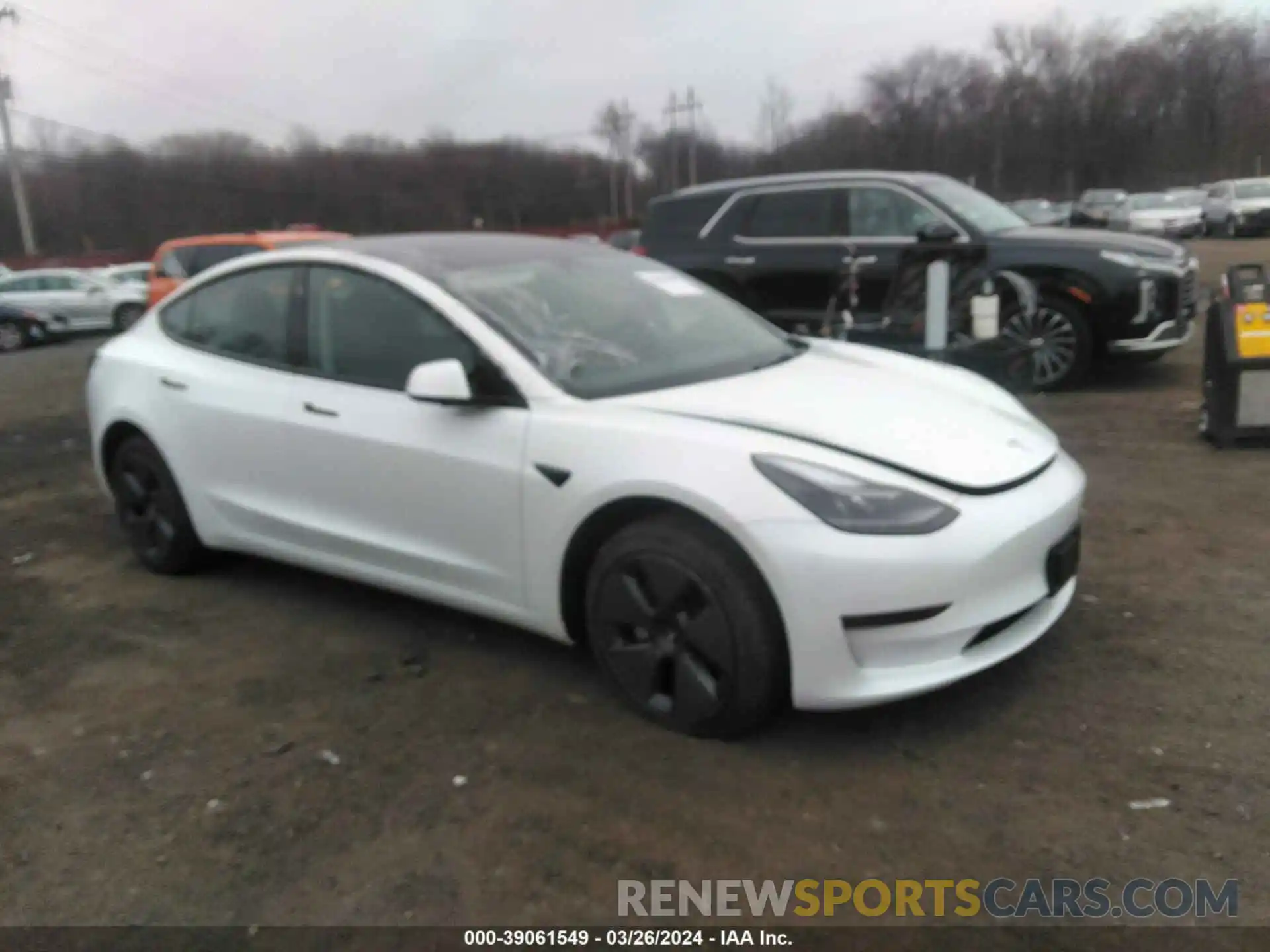 1 Photograph of a damaged car 5YJ3E1EA6PF509348 TESLA MODEL 3 2023