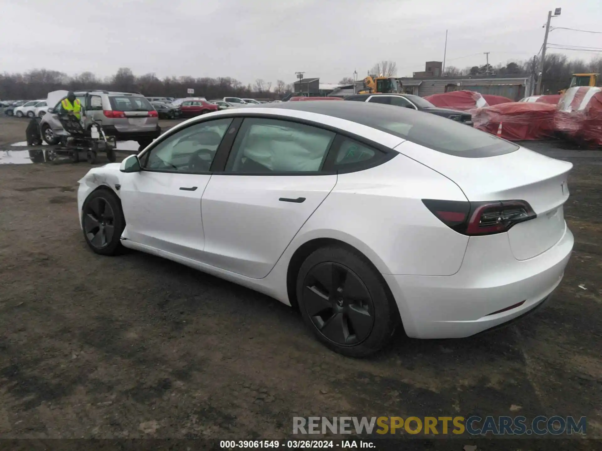 3 Photograph of a damaged car 5YJ3E1EA6PF509348 TESLA MODEL 3 2023