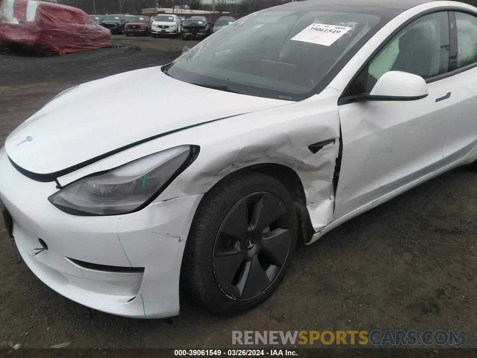 6 Photograph of a damaged car 5YJ3E1EA6PF509348 TESLA MODEL 3 2023