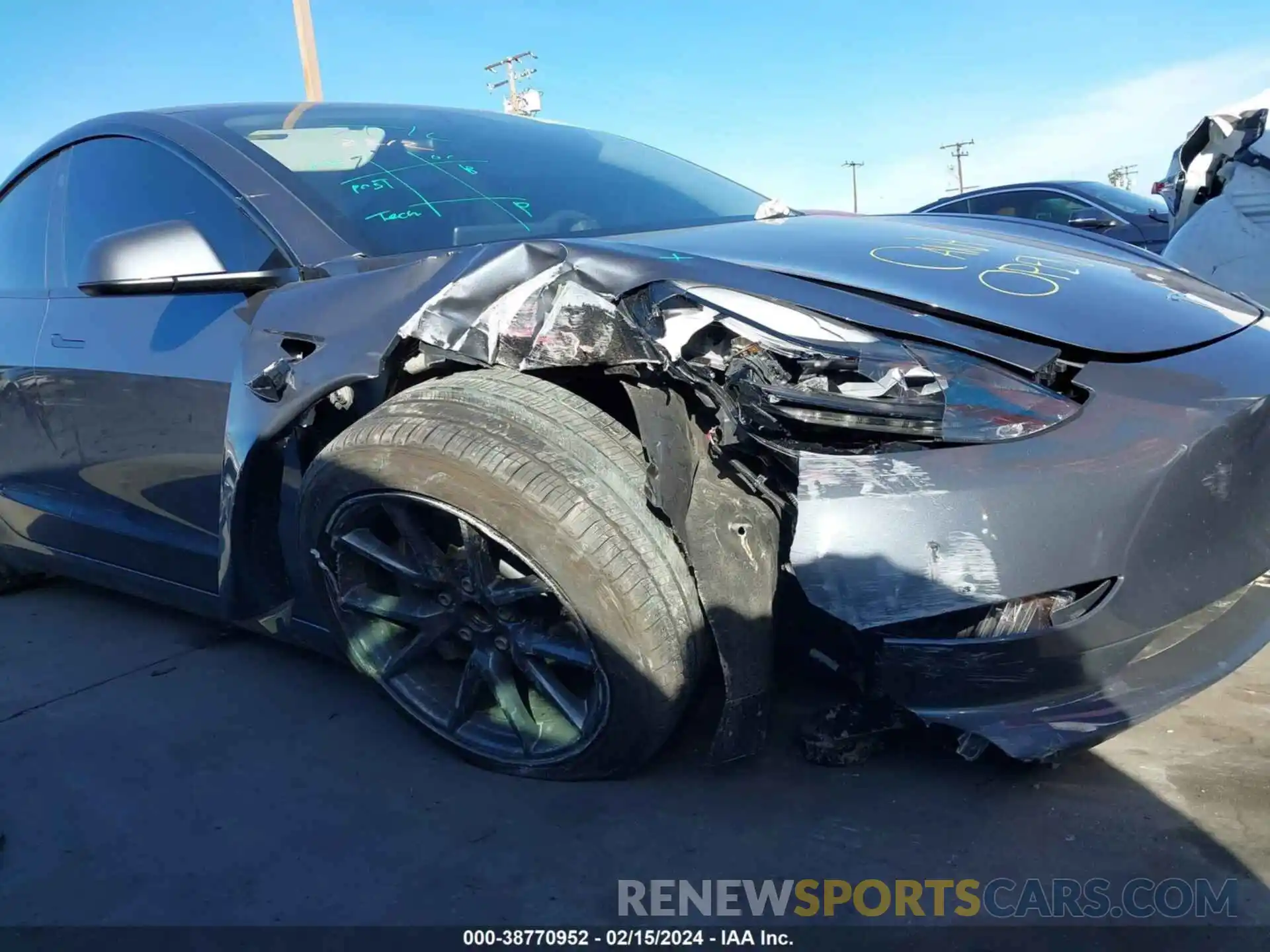 6 Photograph of a damaged car 5YJ3E1EA6PF585121 TESLA MODEL 3 2023