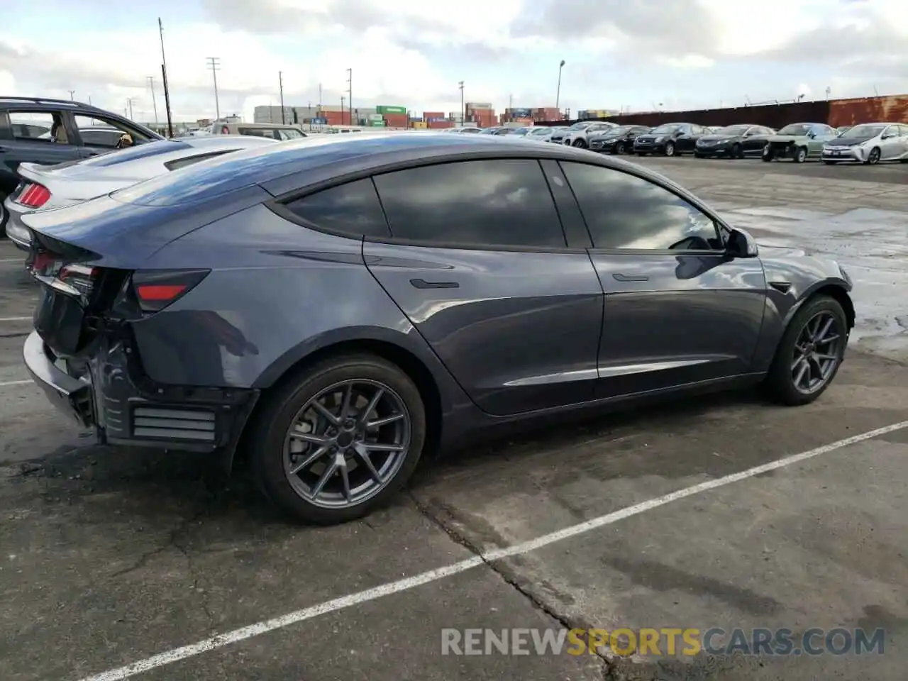 3 Photograph of a damaged car 5YJ3E1EA6PF639985 TESLA MODEL 3 2023