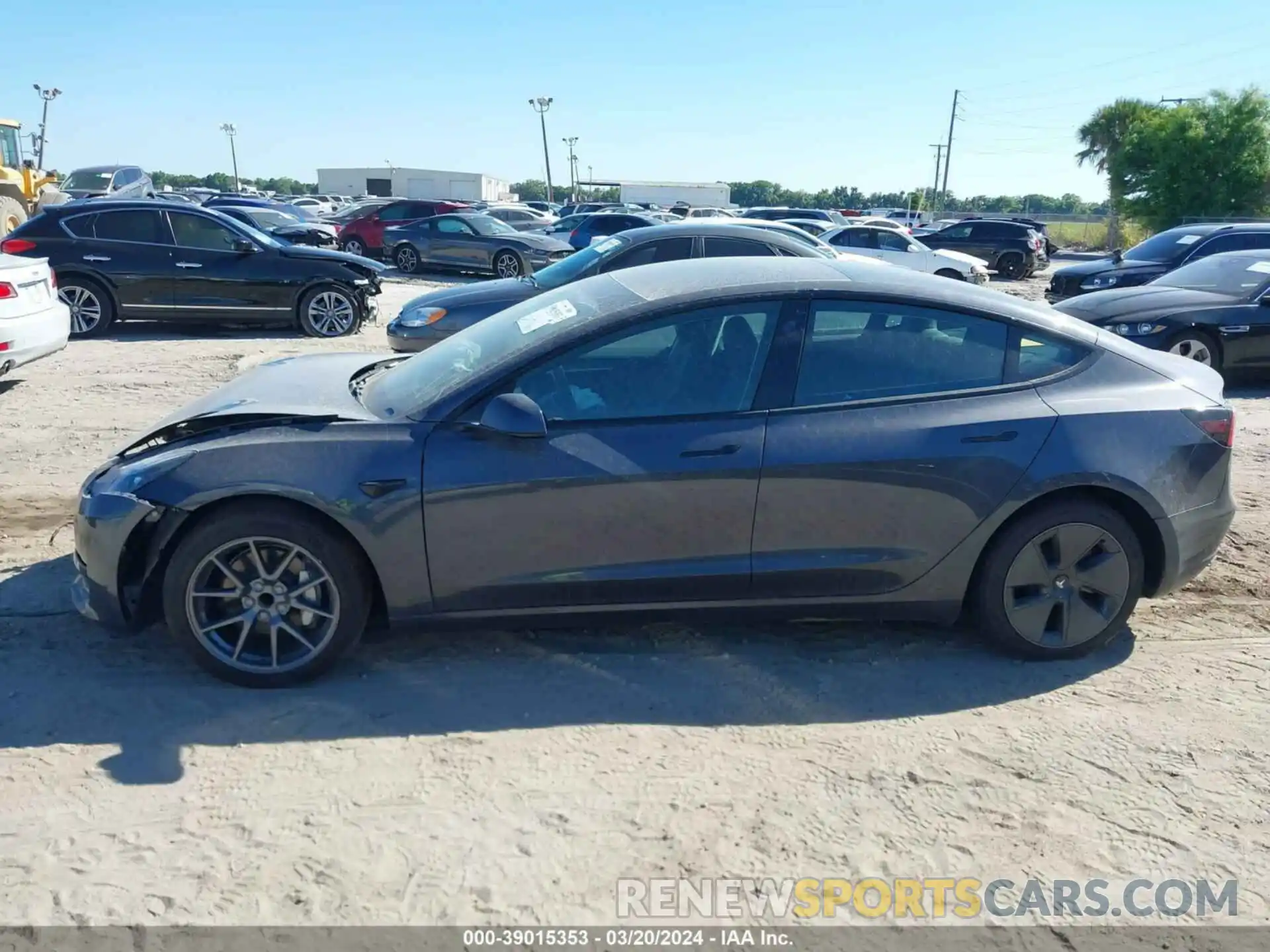 13 Photograph of a damaged car 5YJ3E1EA6PF648704 TESLA MODEL 3 2023