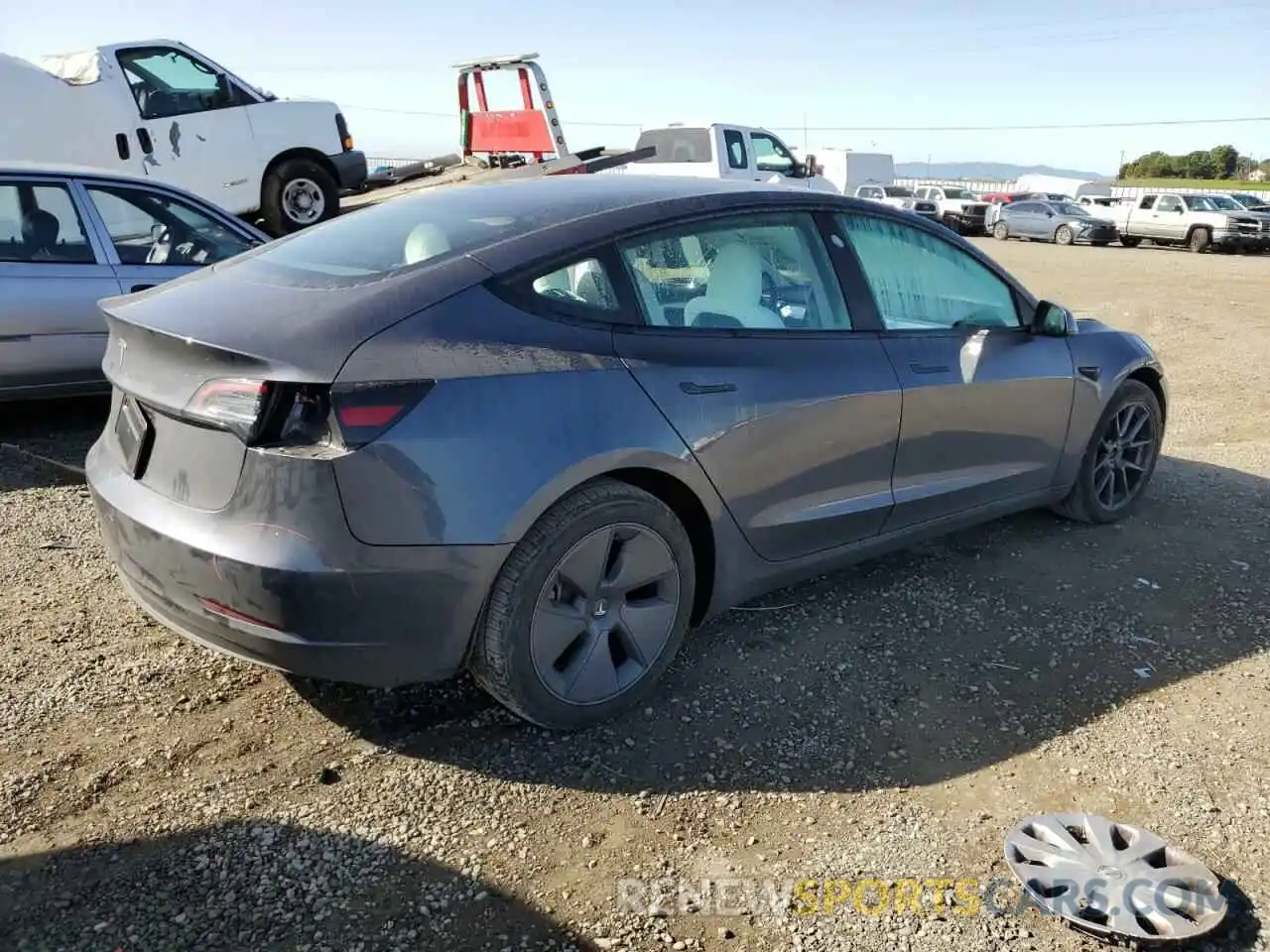 3 Photograph of a damaged car 5YJ3E1EA6PF649819 TESLA MODEL 3 2023