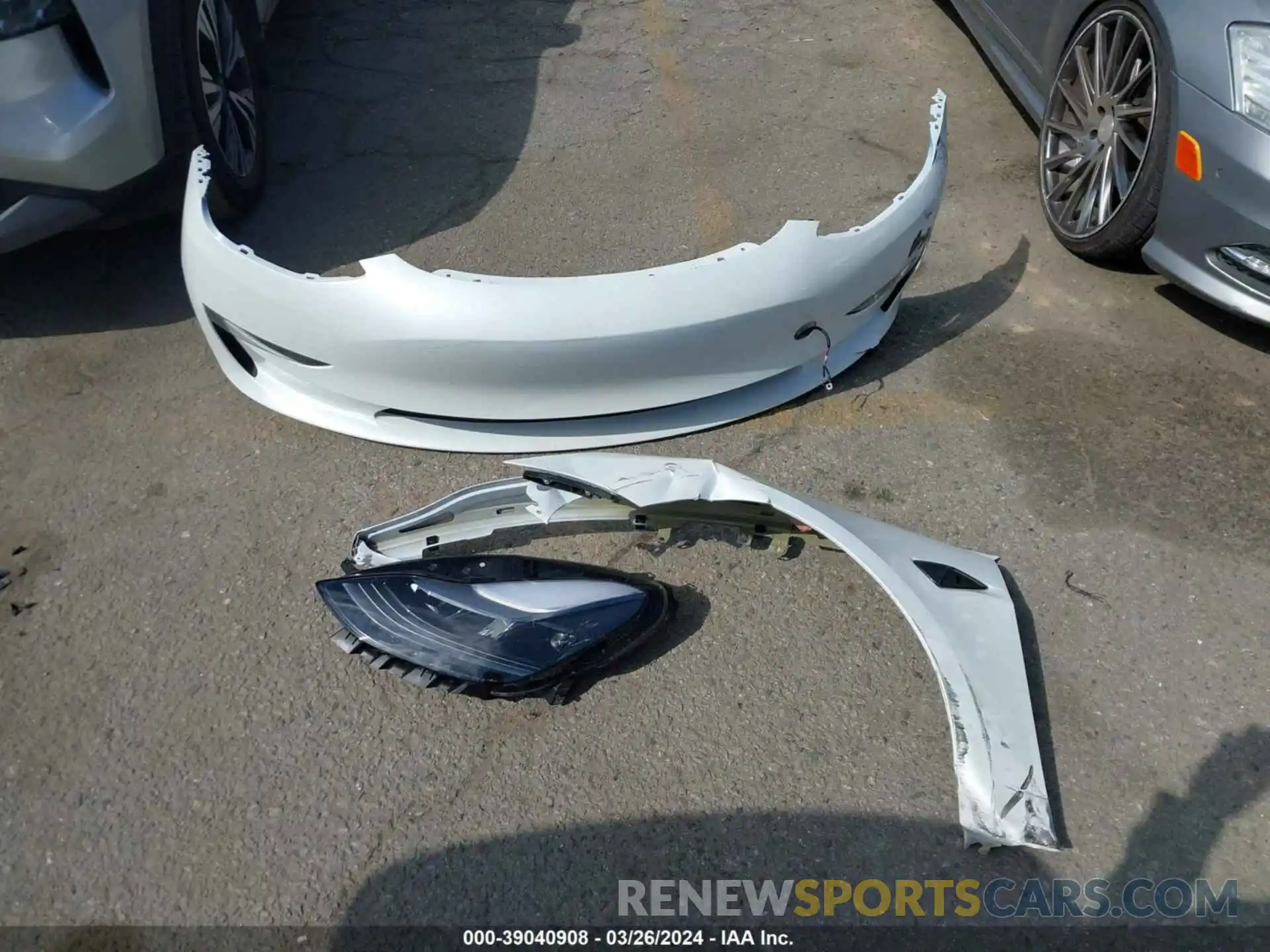 12 Photograph of a damaged car 5YJ3E1EA6PF658293 TESLA MODEL 3 2023