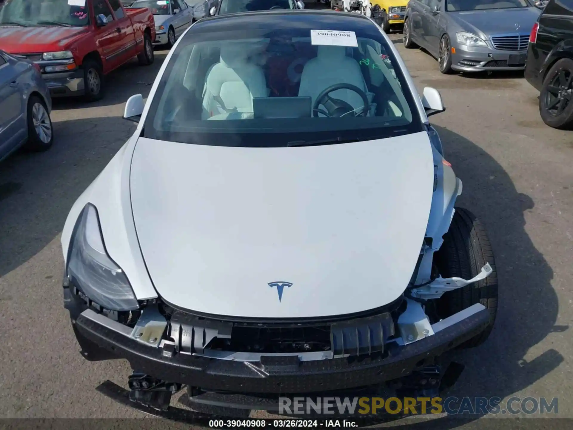 13 Photograph of a damaged car 5YJ3E1EA6PF658293 TESLA MODEL 3 2023