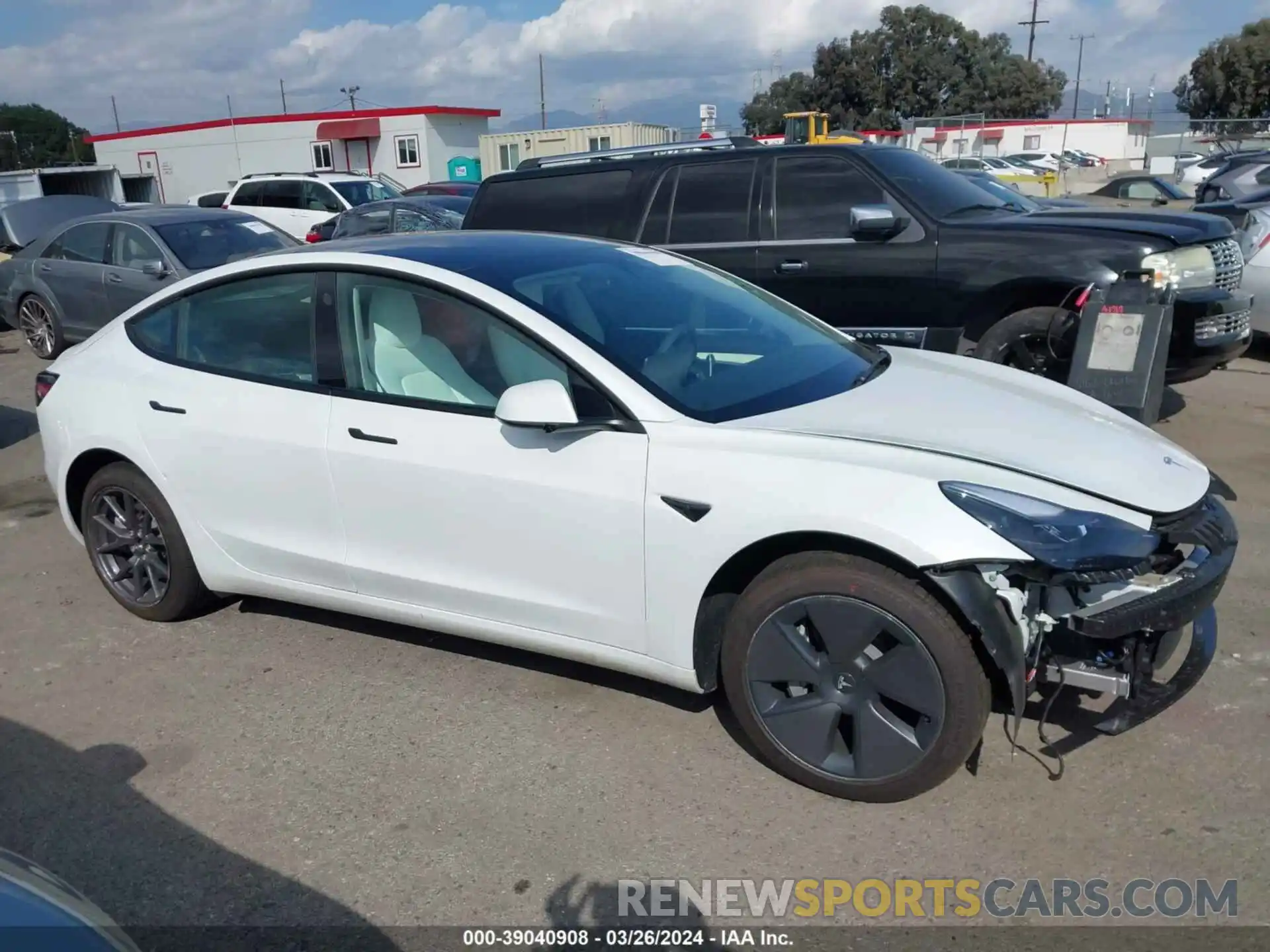 14 Photograph of a damaged car 5YJ3E1EA6PF658293 TESLA MODEL 3 2023