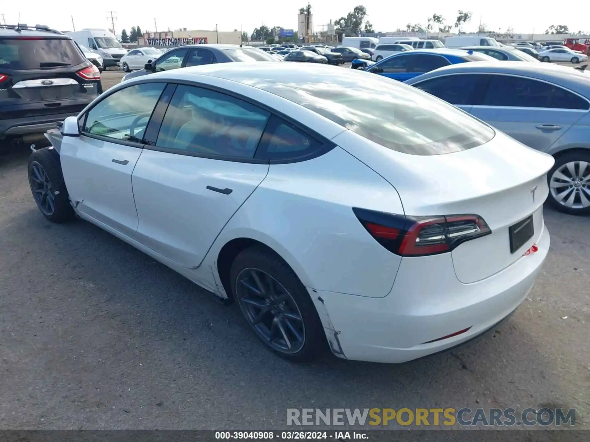 3 Photograph of a damaged car 5YJ3E1EA6PF658293 TESLA MODEL 3 2023