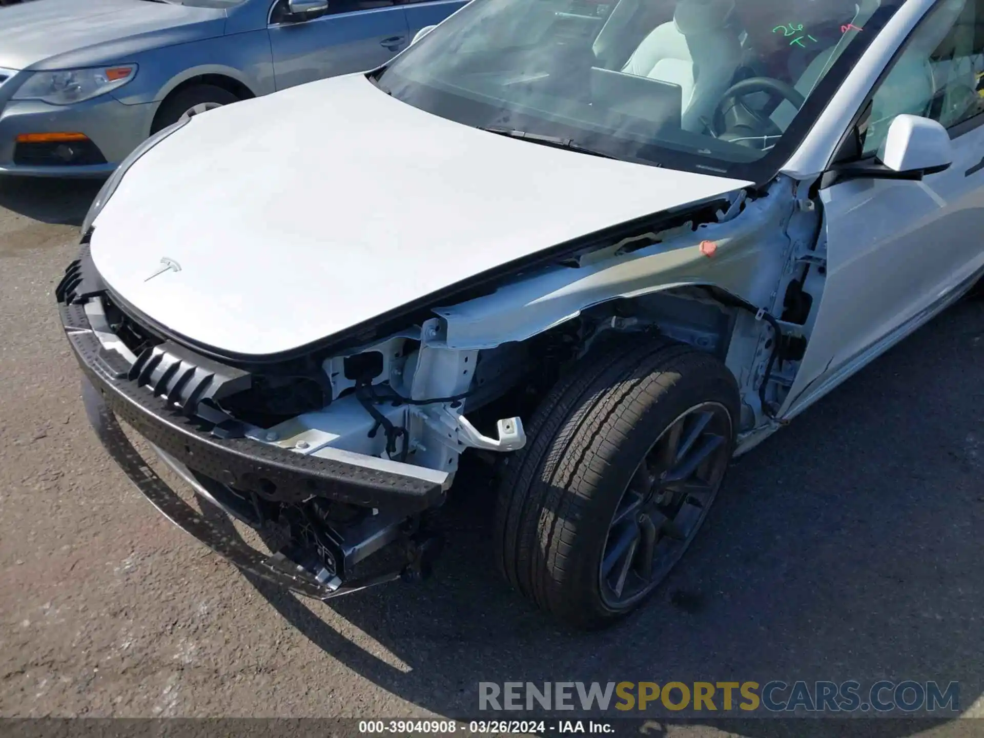 6 Photograph of a damaged car 5YJ3E1EA6PF658293 TESLA MODEL 3 2023