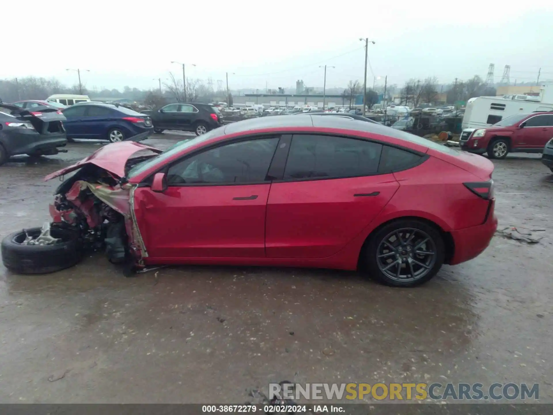 13 Photograph of a damaged car 5YJ3E1EA7PF429900 TESLA MODEL 3 2023