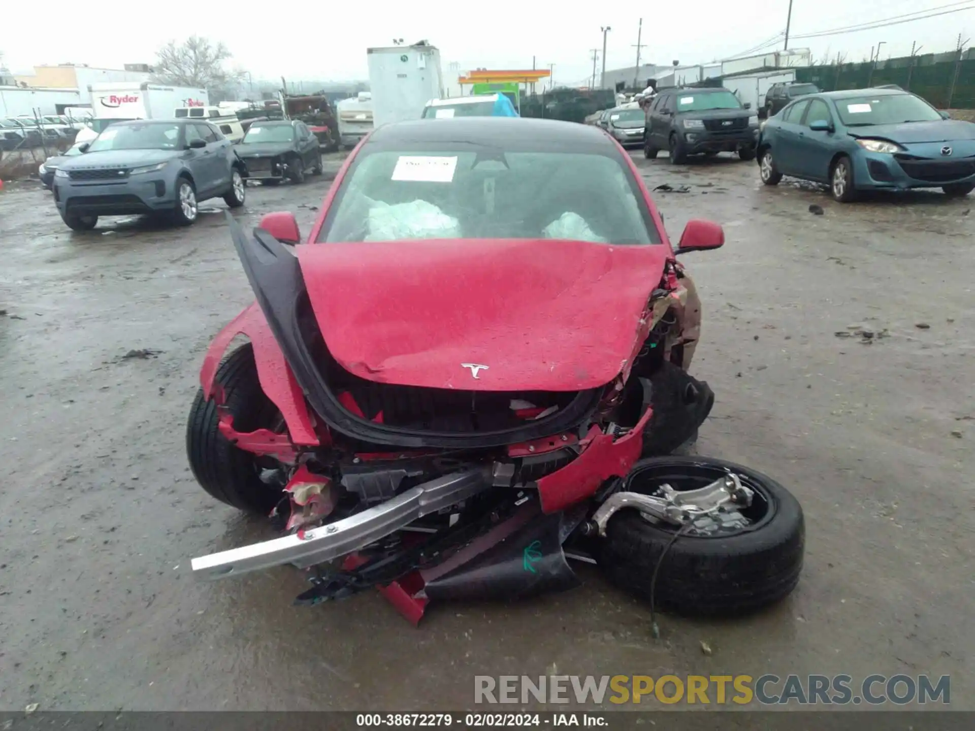 6 Photograph of a damaged car 5YJ3E1EA7PF429900 TESLA MODEL 3 2023