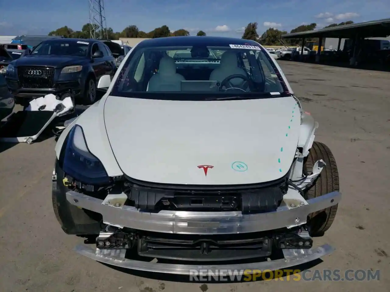 5 Photograph of a damaged car 5YJ3E1EA7PF466994 TESLA MODEL 3 2023