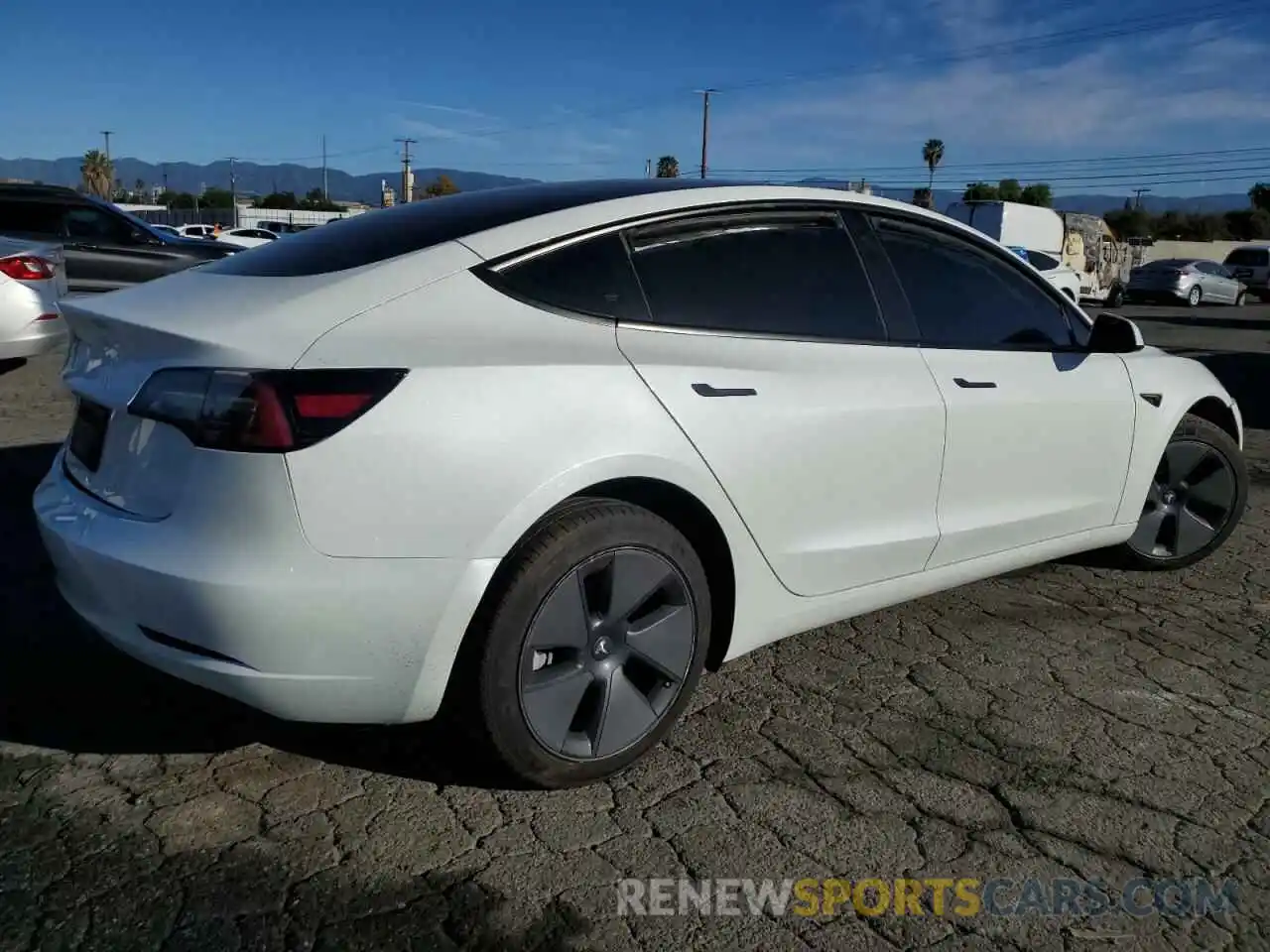 3 Photograph of a damaged car 5YJ3E1EA7PF488235 TESLA MODEL 3 2023