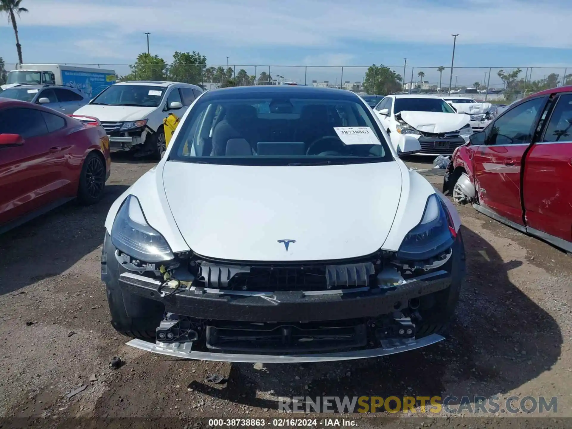 12 Photograph of a damaged car 5YJ3E1EA7PF564195 TESLA MODEL 3 2023