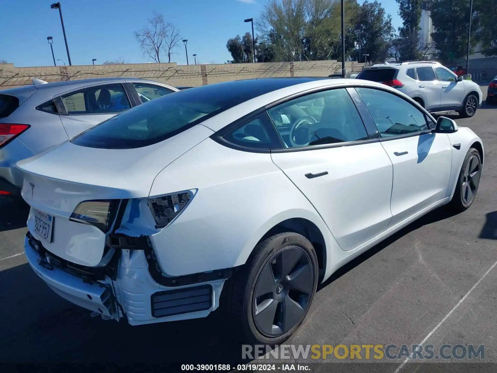 4 Photograph of a damaged car 5YJ3E1EA7PF584964 TESLA MODEL 3 2023