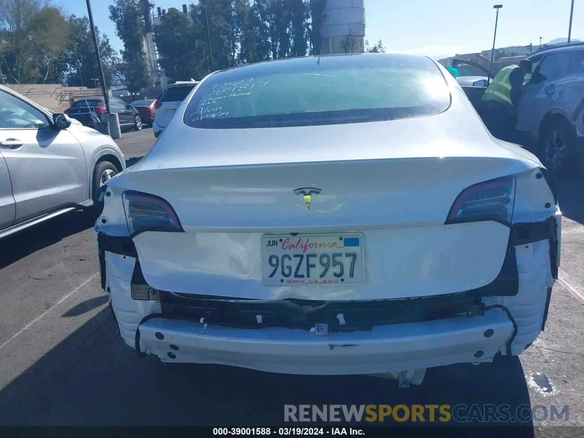 6 Photograph of a damaged car 5YJ3E1EA7PF584964 TESLA MODEL 3 2023