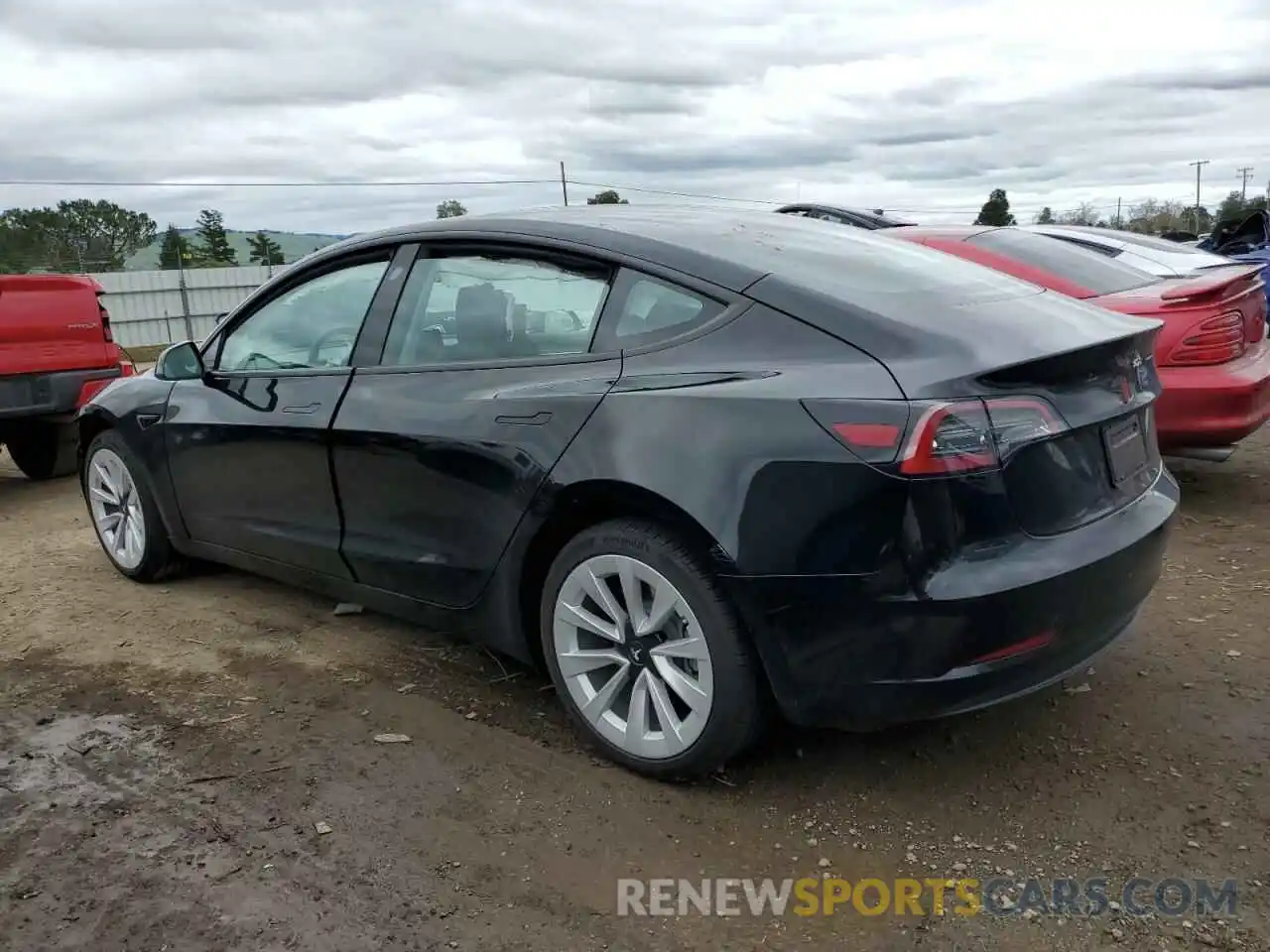 2 Photograph of a damaged car 5YJ3E1EA7PF630471 TESLA MODEL 3 2023