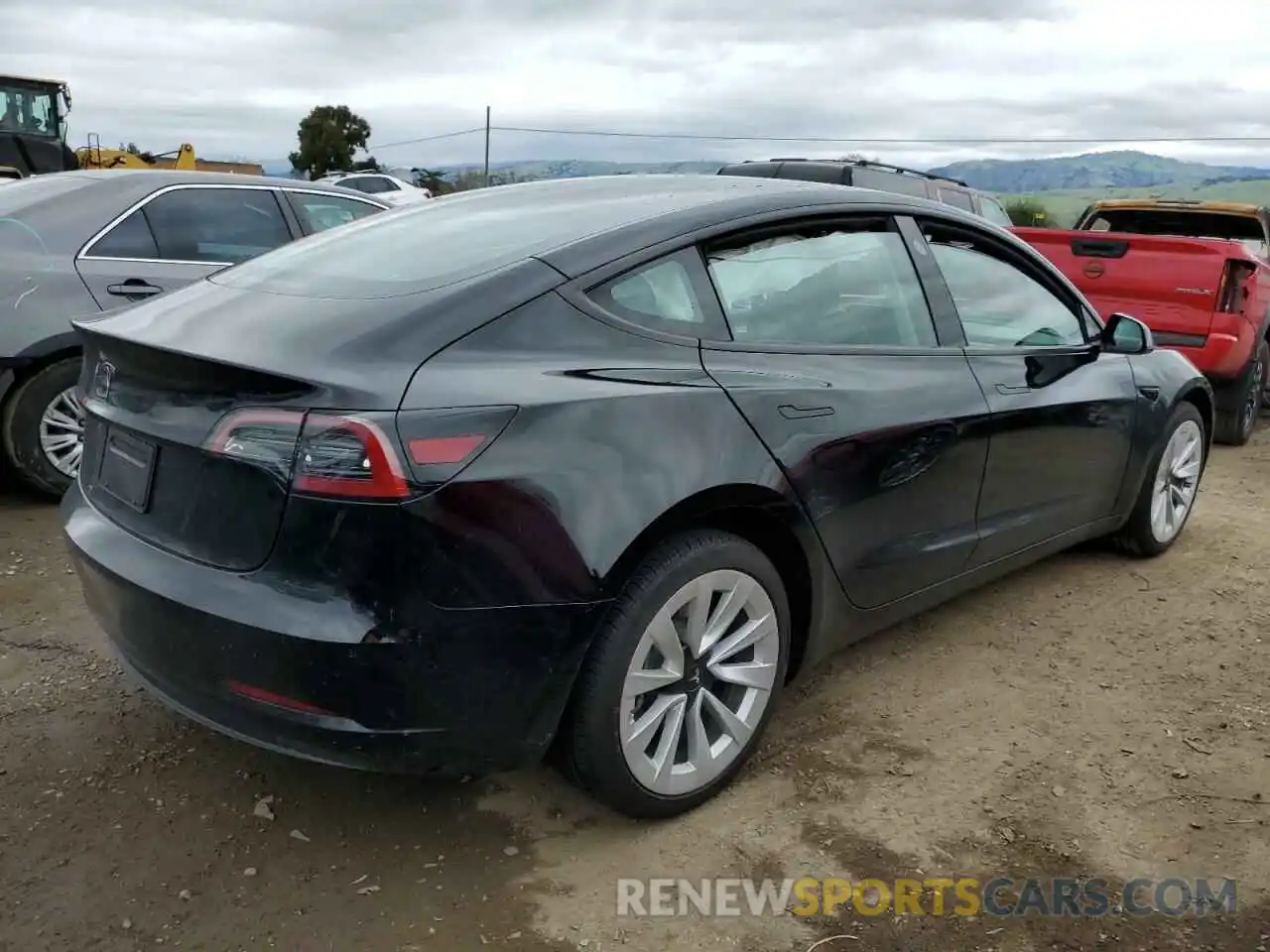 3 Photograph of a damaged car 5YJ3E1EA7PF630471 TESLA MODEL 3 2023