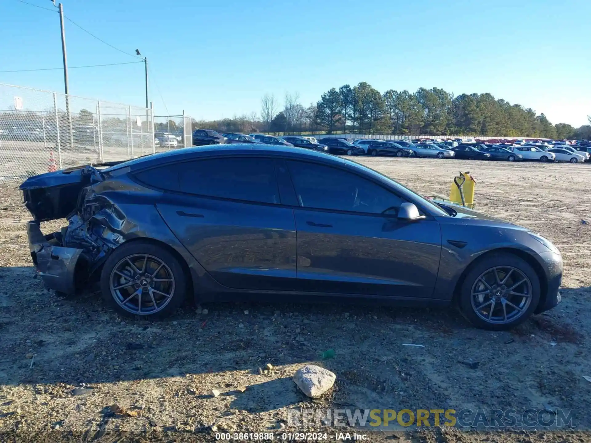 12 Photograph of a damaged car 5YJ3E1EA7PF637839 TESLA MODEL 3 2023