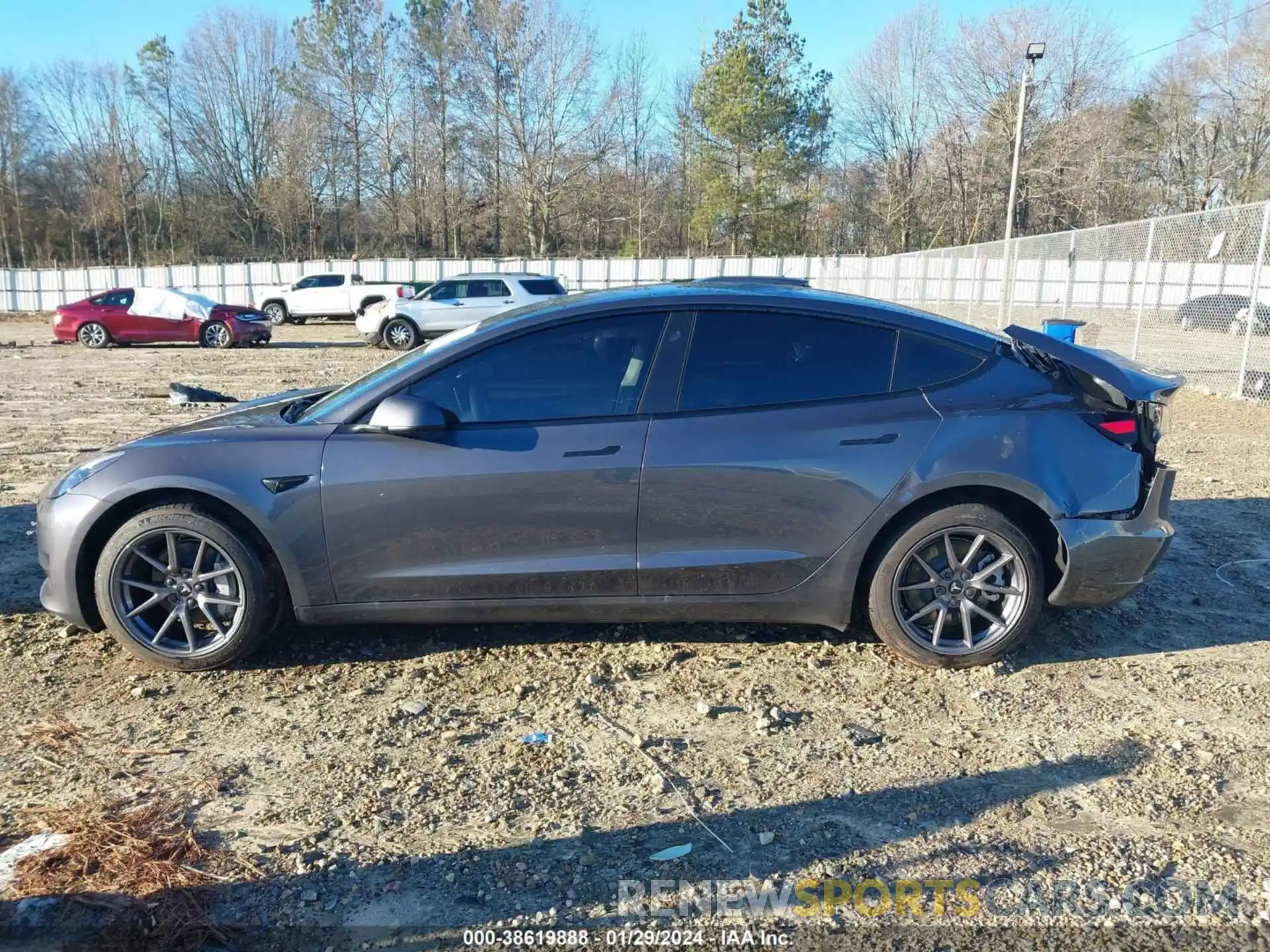 13 Photograph of a damaged car 5YJ3E1EA7PF637839 TESLA MODEL 3 2023