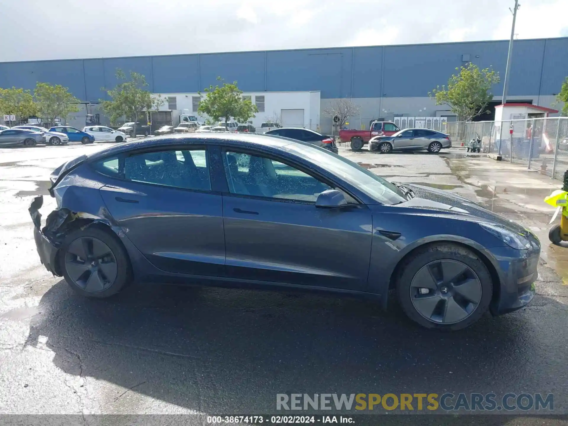 12 Photograph of a damaged car 5YJ3E1EA7PF712166 TESLA MODEL 3 2023