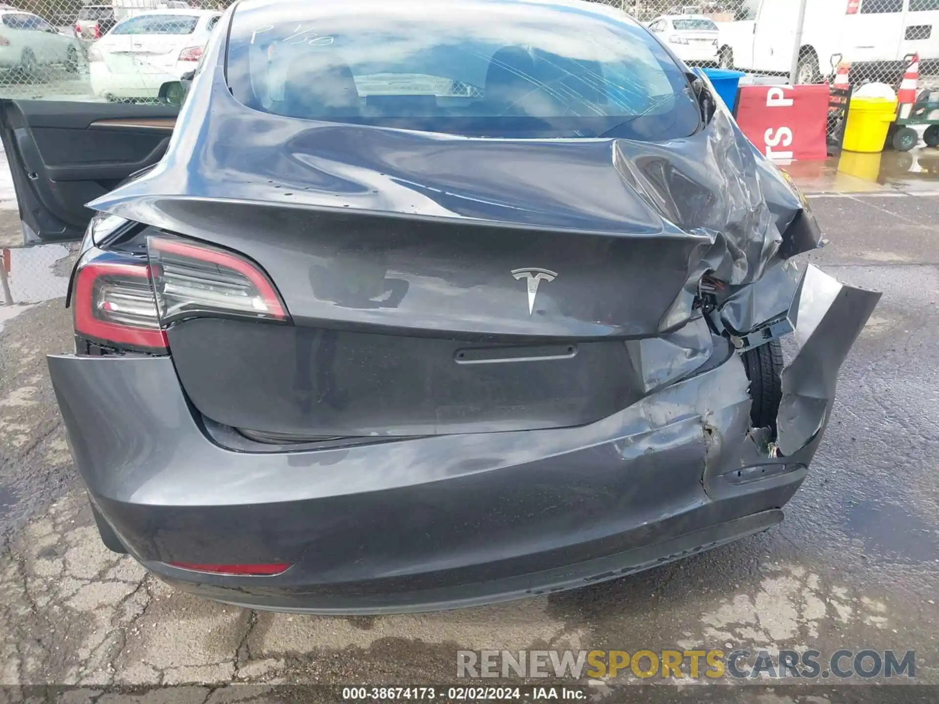 6 Photograph of a damaged car 5YJ3E1EA7PF712166 TESLA MODEL 3 2023