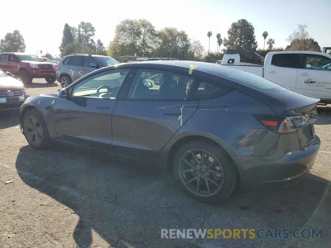 2 Photograph of a damaged car 5YJ3E1EA8PF398706 TESLA MODEL 3 2023