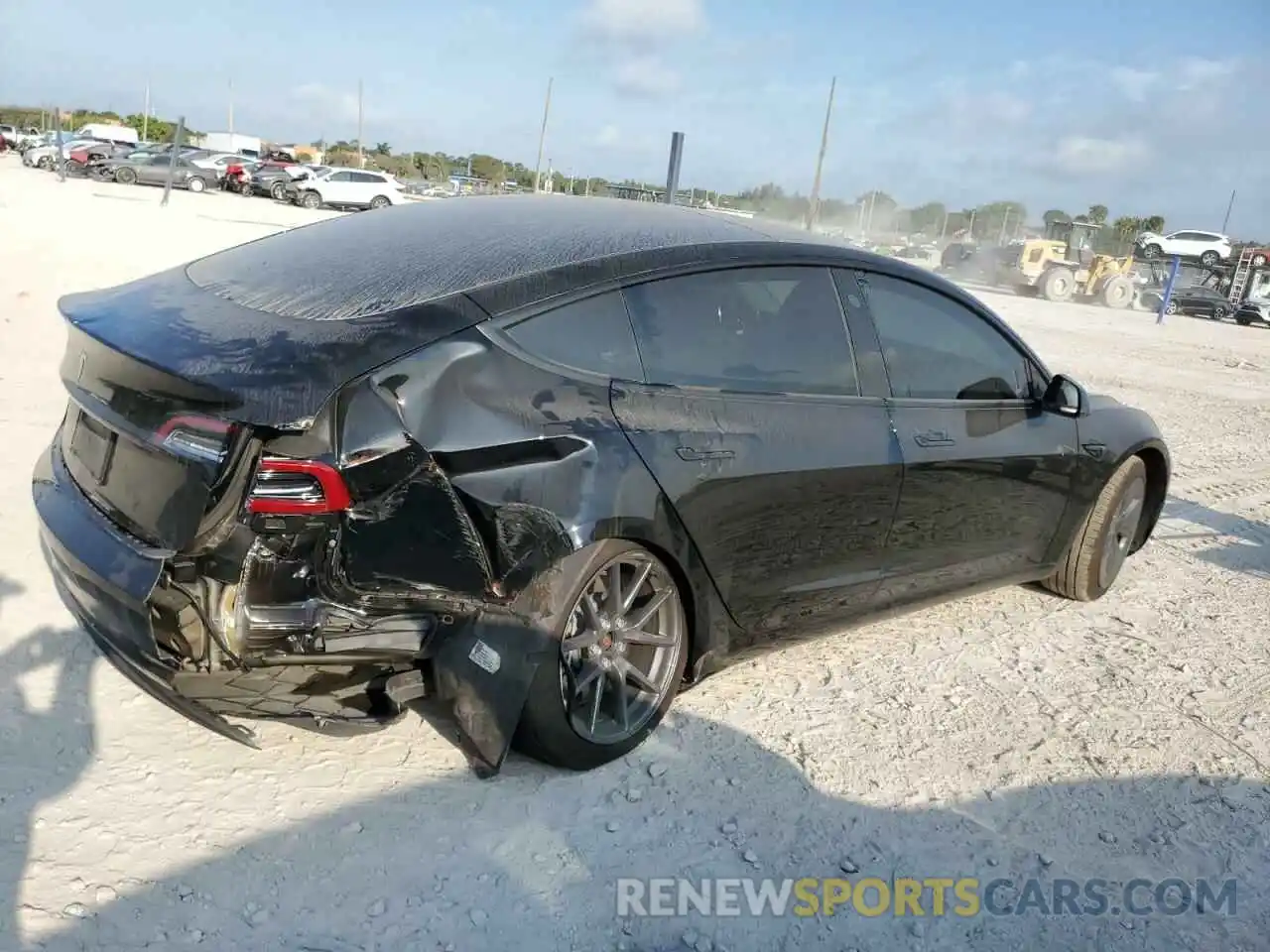 3 Photograph of a damaged car 5YJ3E1EA8PF565663 TESLA MODEL 3 2023