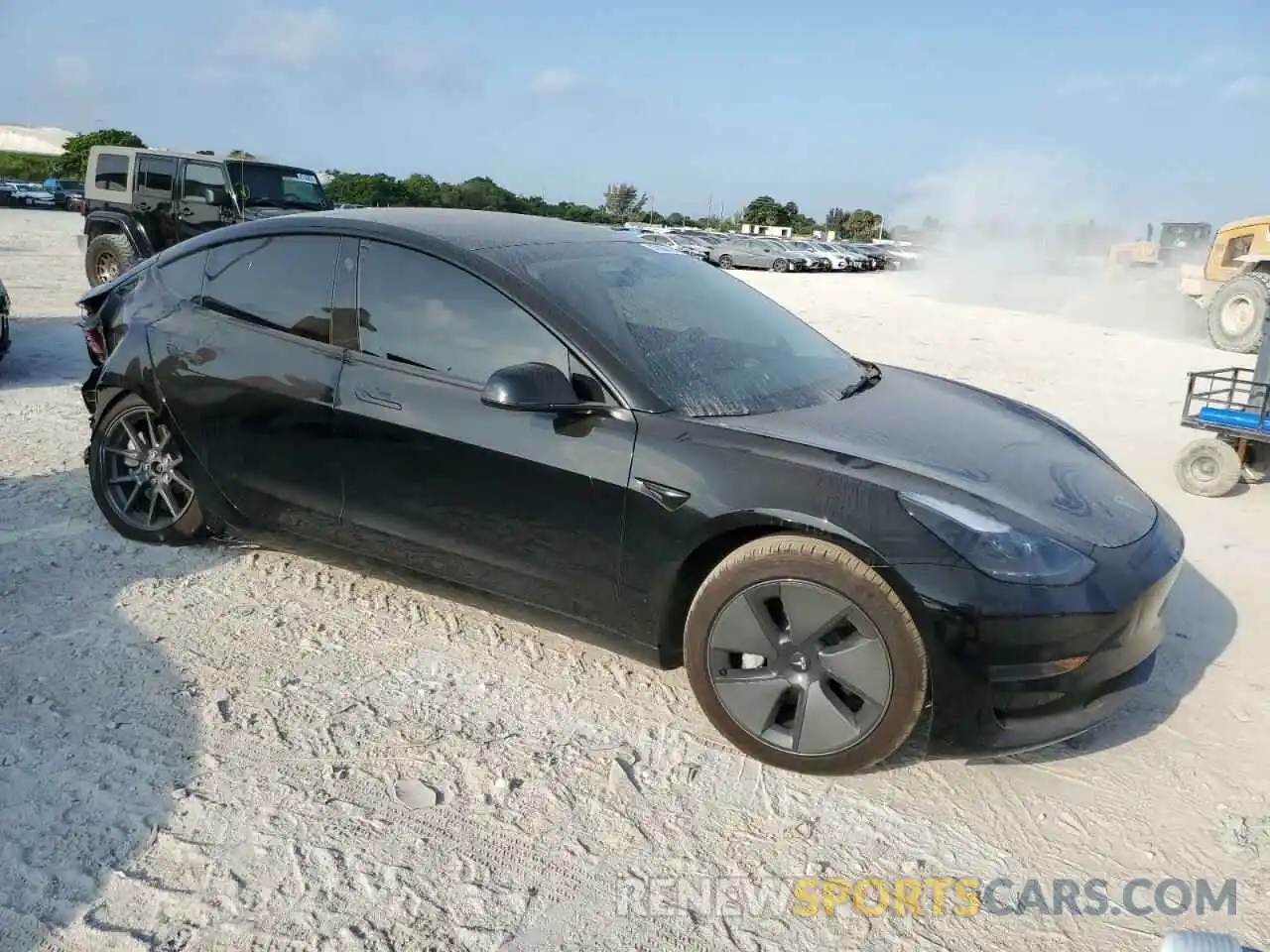 4 Photograph of a damaged car 5YJ3E1EA8PF565663 TESLA MODEL 3 2023