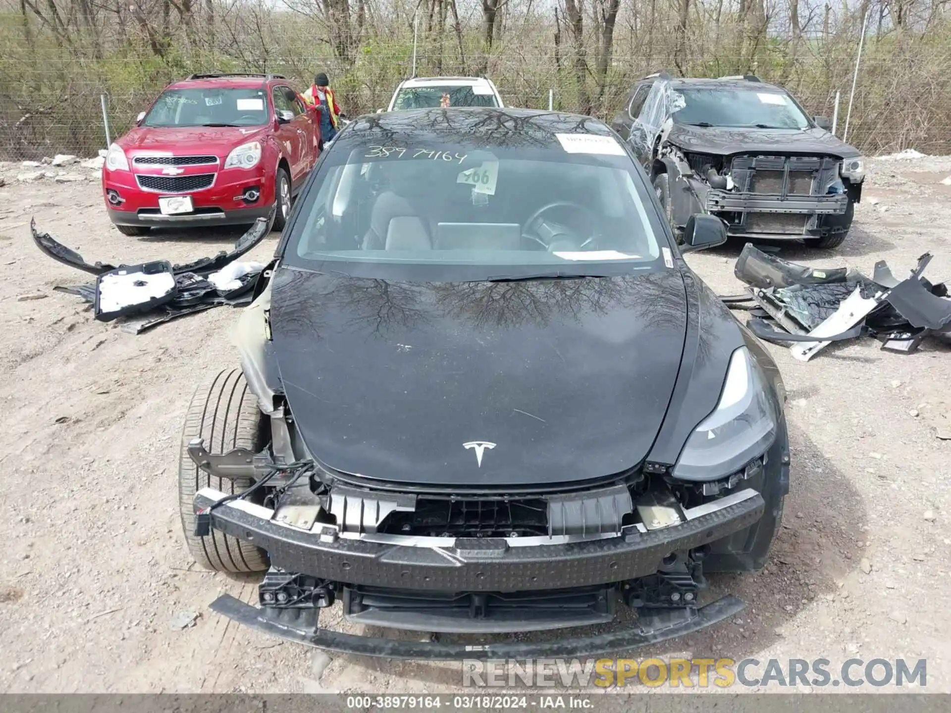 12 Photograph of a damaged car 5YJ3E1EA8PF626221 TESLA MODEL 3 2023