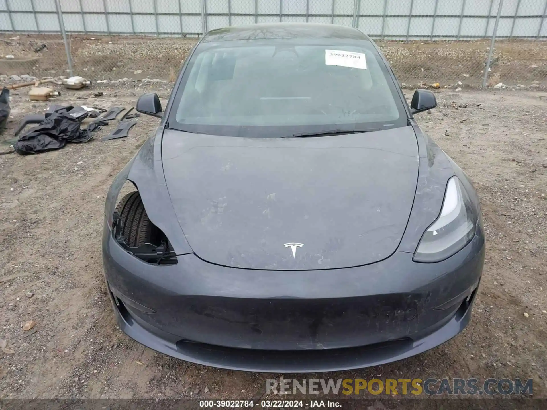 13 Photograph of a damaged car 5YJ3E1EA8PF626882 TESLA MODEL 3 2023