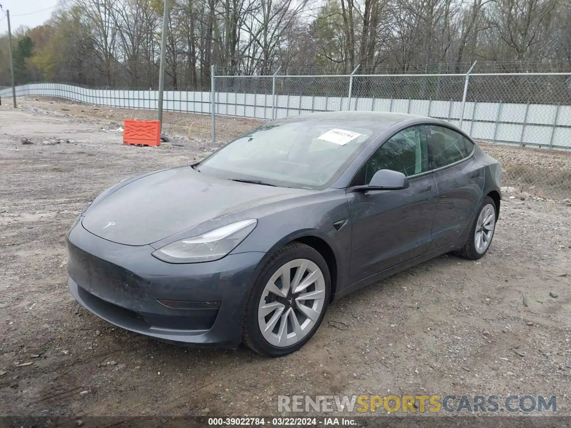 2 Photograph of a damaged car 5YJ3E1EA8PF626882 TESLA MODEL 3 2023