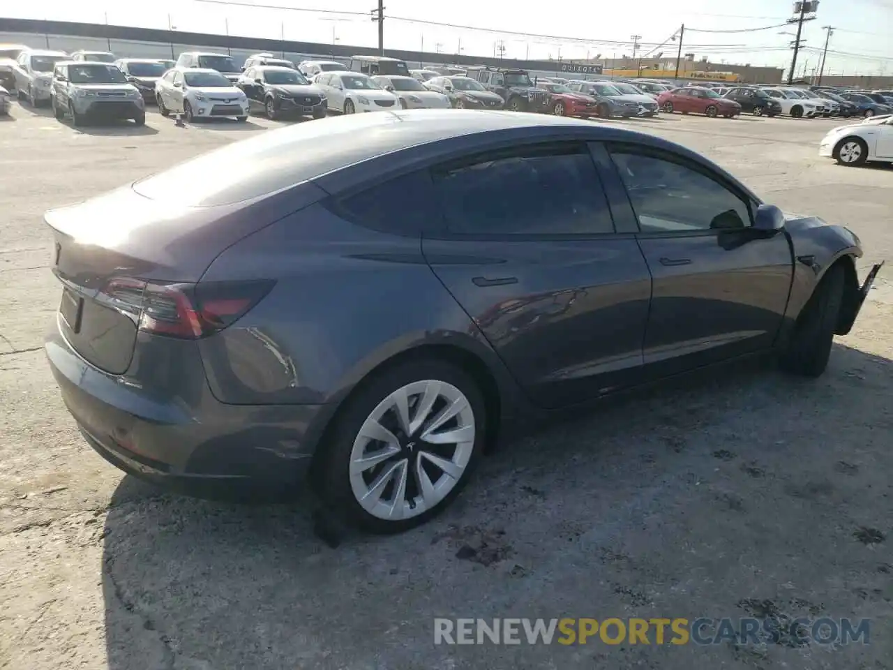 3 Photograph of a damaged car 5YJ3E1EA8PF638904 TESLA MODEL 3 2023