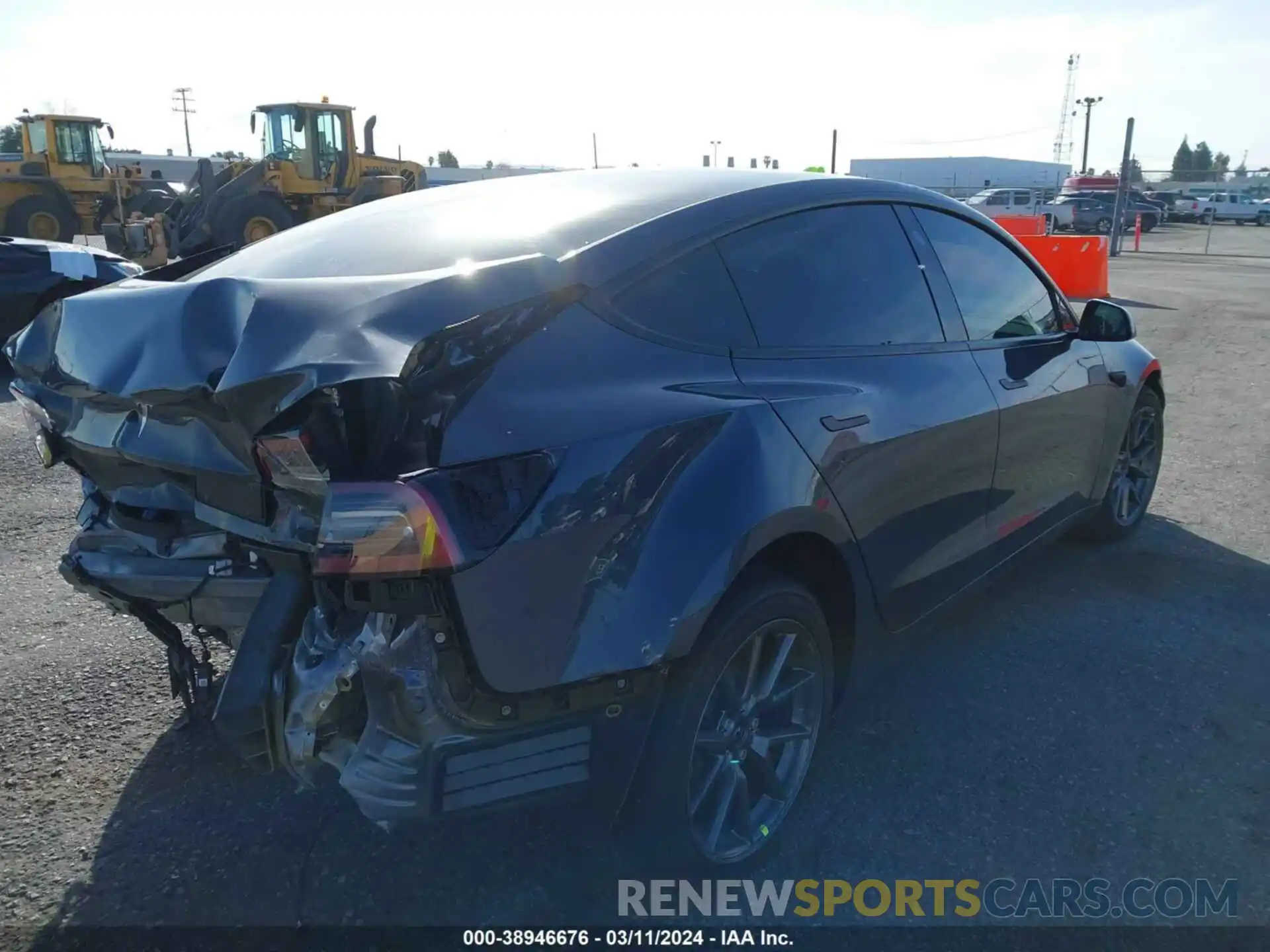 4 Photograph of a damaged car 5YJ3E1EA8PF651748 TESLA MODEL 3 2023