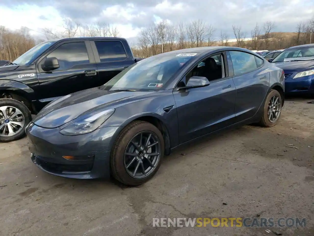 1 Photograph of a damaged car 5YJ3E1EA9PF395359 TESLA MODEL 3 2023