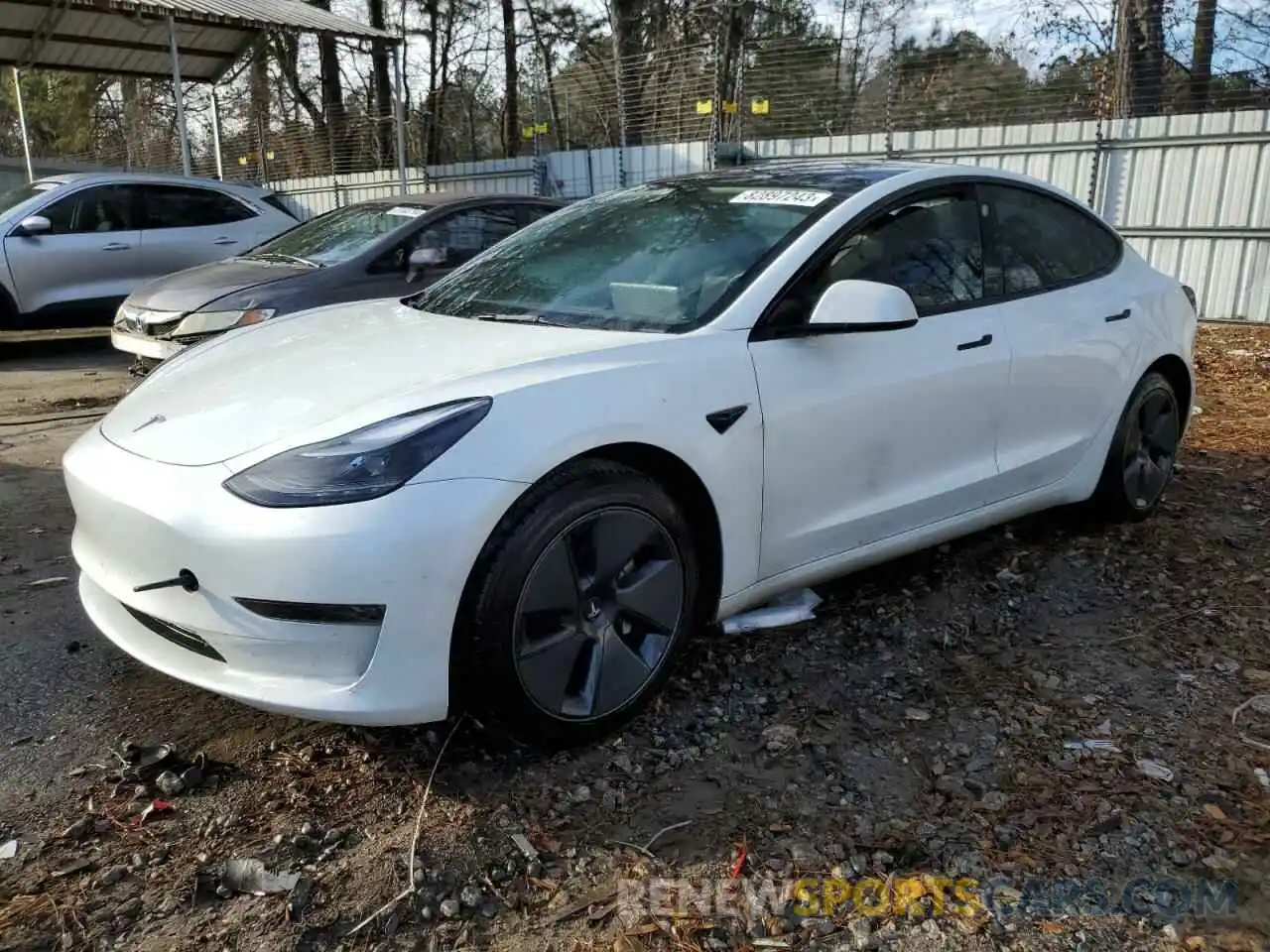 1 Фотография поврежденного автомобиля 5YJ3E1EA9PF408286 TESLA MODEL 3 2023