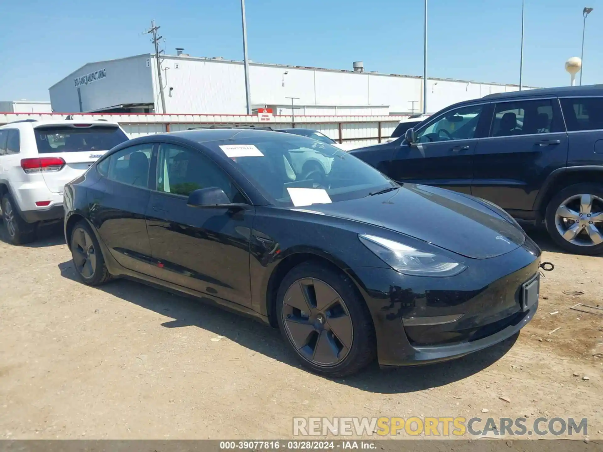 1 Photograph of a damaged car 5YJ3E1EA9PF429915 TESLA MODEL 3 2023