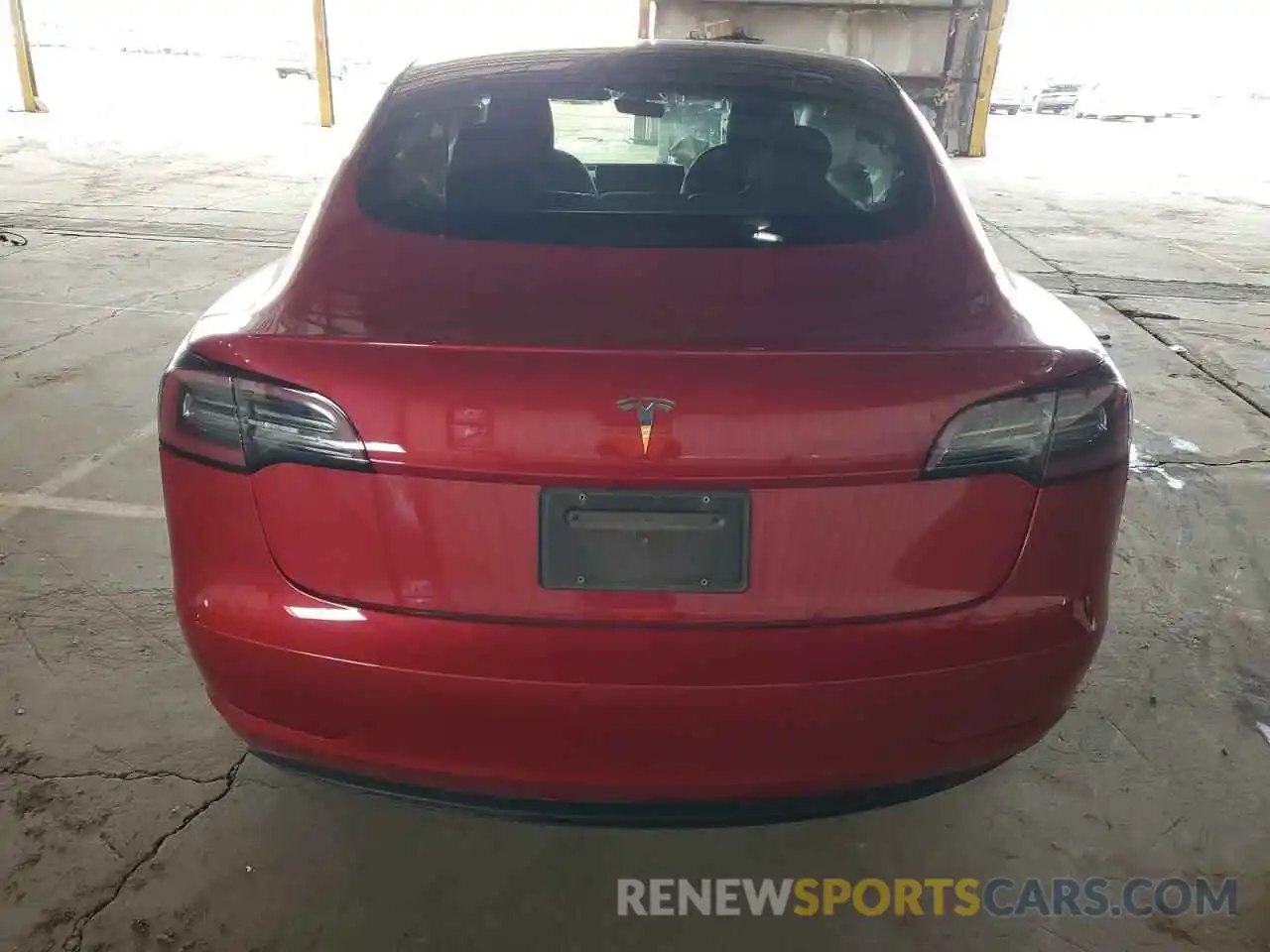 6 Photograph of a damaged car 5YJ3E1EA9PF452546 TESLA MODEL 3 2023