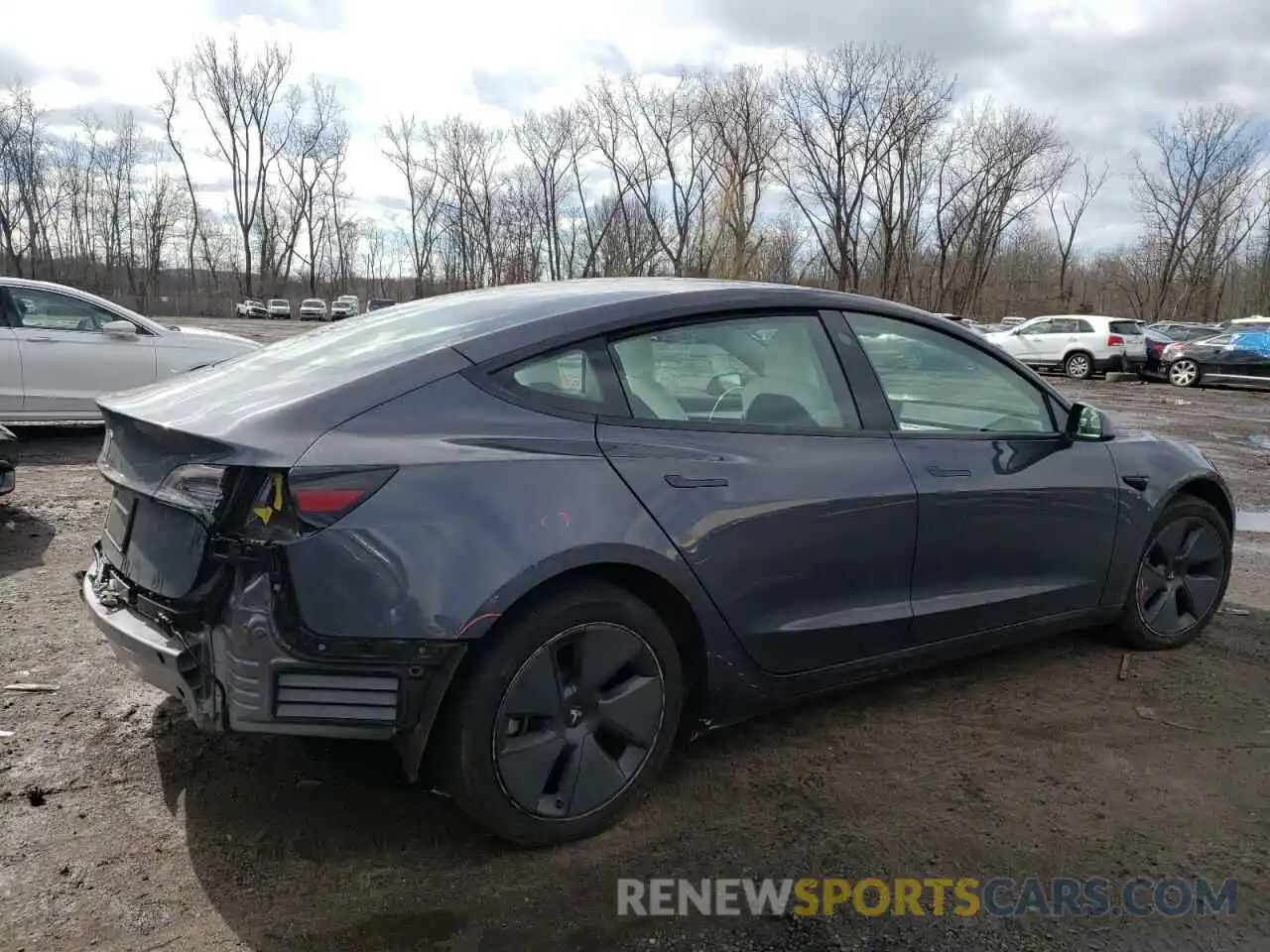 3 Photograph of a damaged car 5YJ3E1EA9PF461537 TESLA MODEL 3 2023