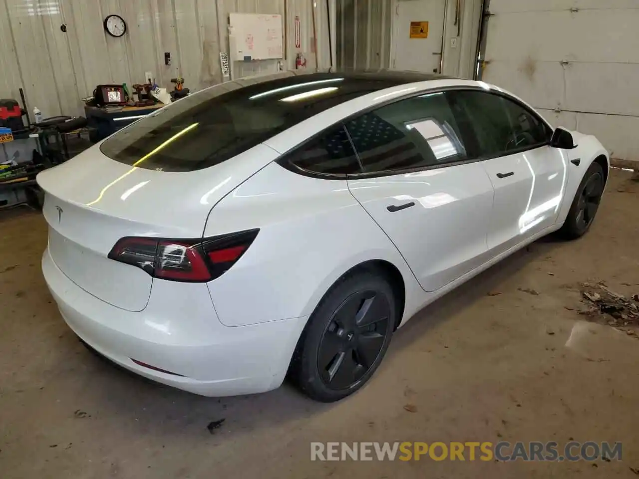 3 Photograph of a damaged car 5YJ3E1EA9PF467595 TESLA MODEL 3 2023