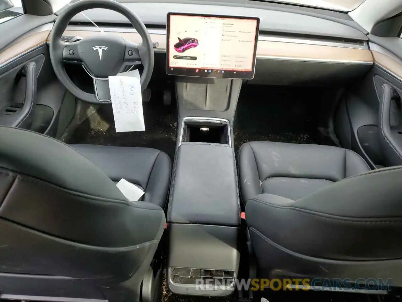 8 Фотография поврежденного автомобиля 5YJ3E1EA9PF512003 TESLA MODEL 3 2023