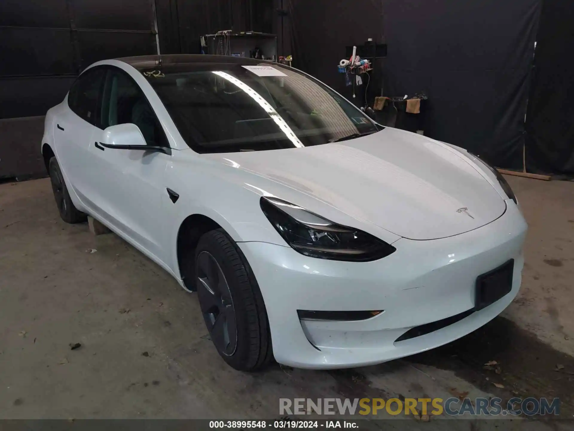 1 Photograph of a damaged car 5YJ3E1EA9PF554607 TESLA MODEL 3 2023